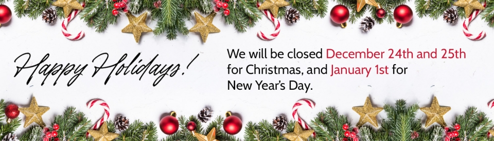 Christmas Closings